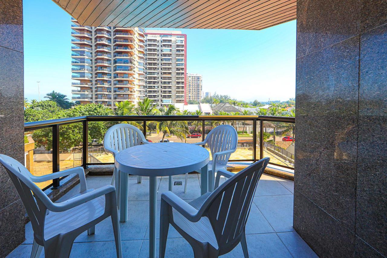 Апартаменты Acolhedor Flat A Beira-Mar Na Barra Da Tijuca Рио-де-Жанейро Экстерьер фото