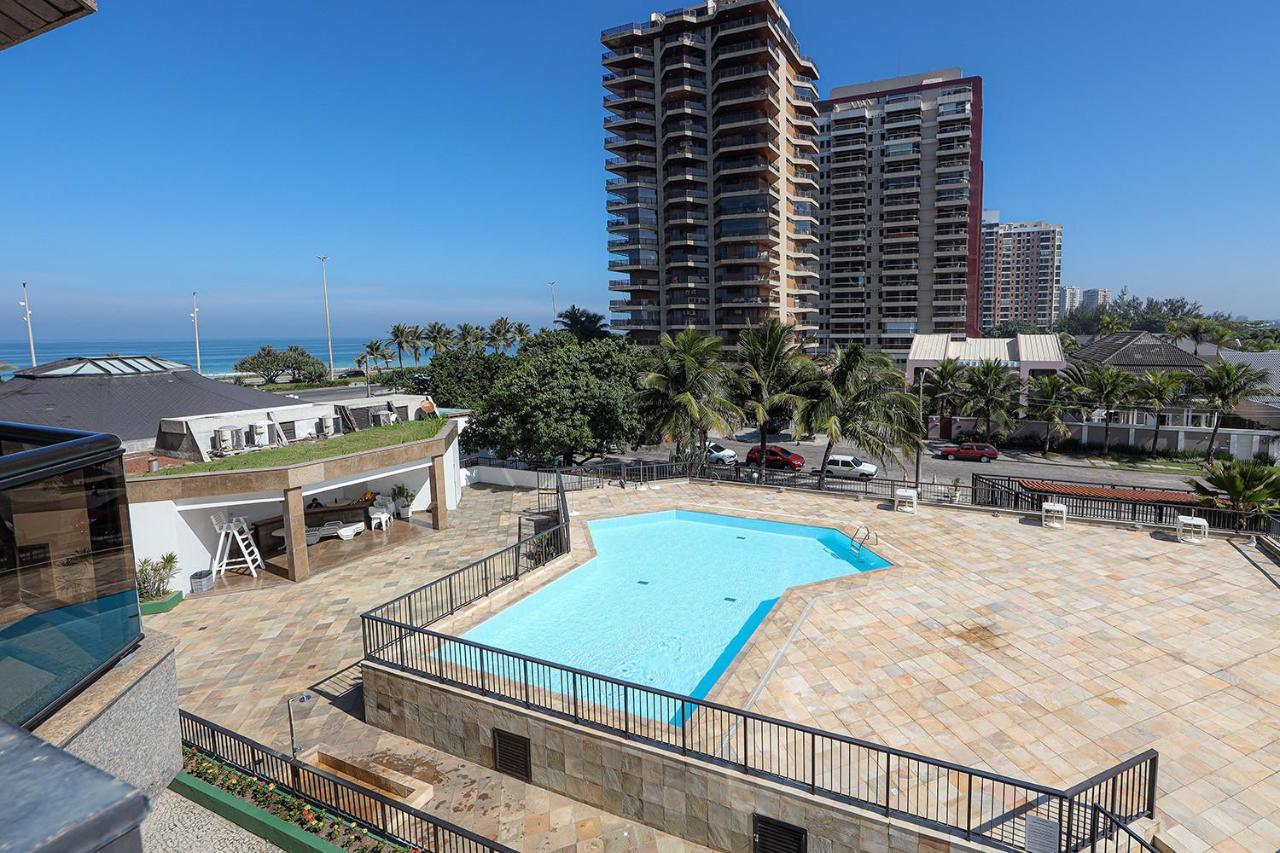 Апартаменты Acolhedor Flat A Beira-Mar Na Barra Da Tijuca Рио-де-Жанейро Экстерьер фото